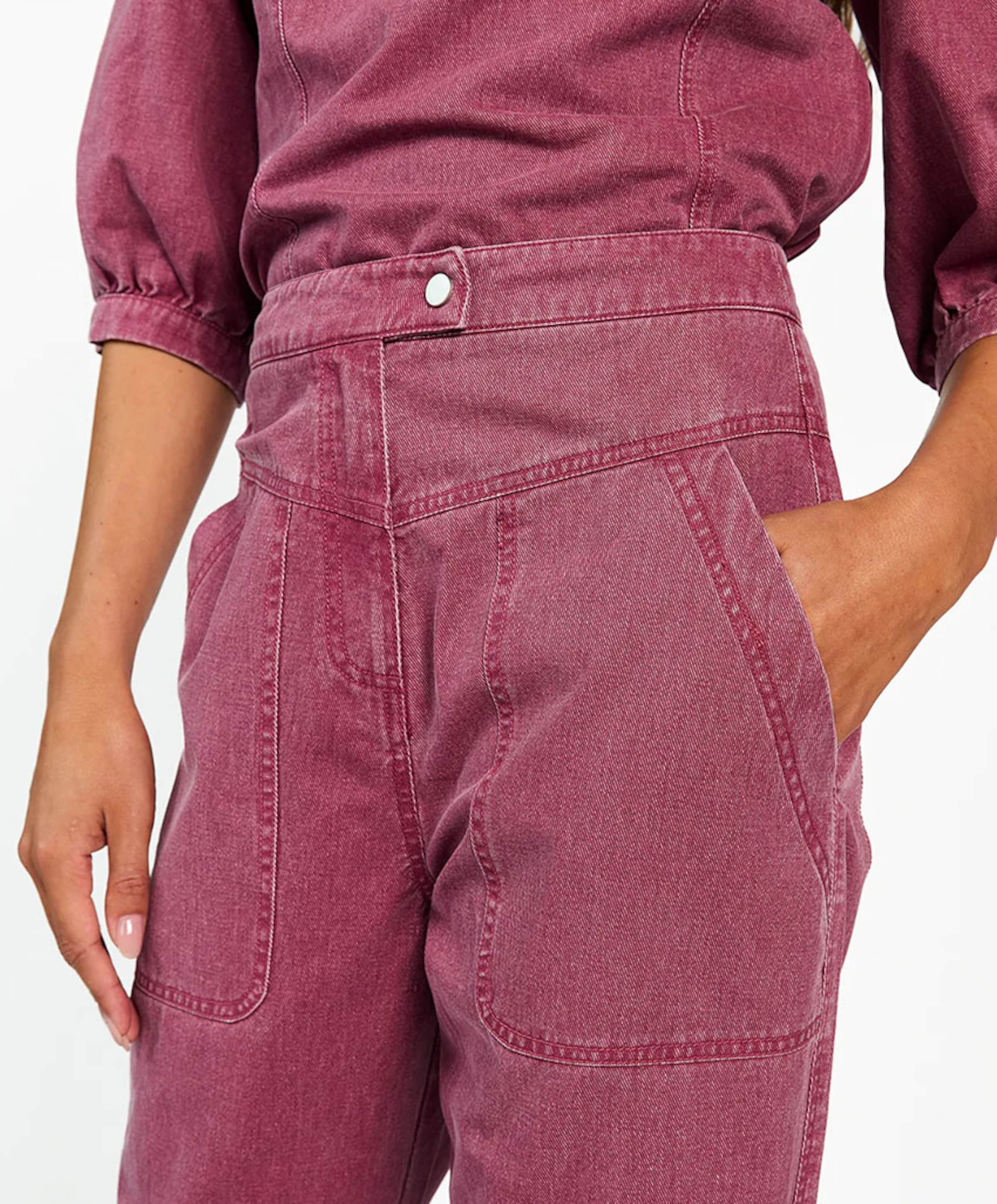 Aaiko ALEXA TWILL CO 555 dames jeans roze