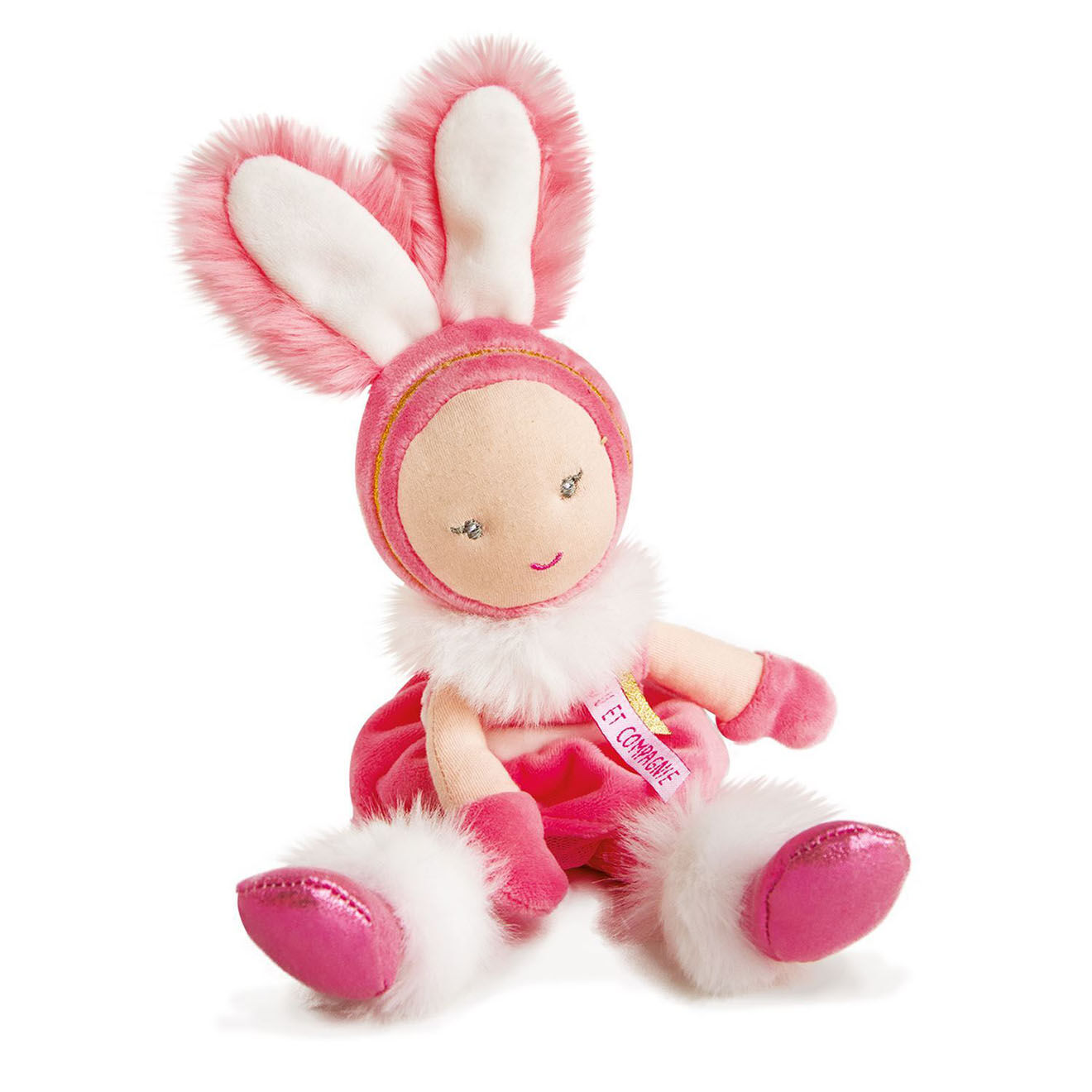 Doudou et Compagnie 1 Poupée Lady multicolores (modèle aléatoire)