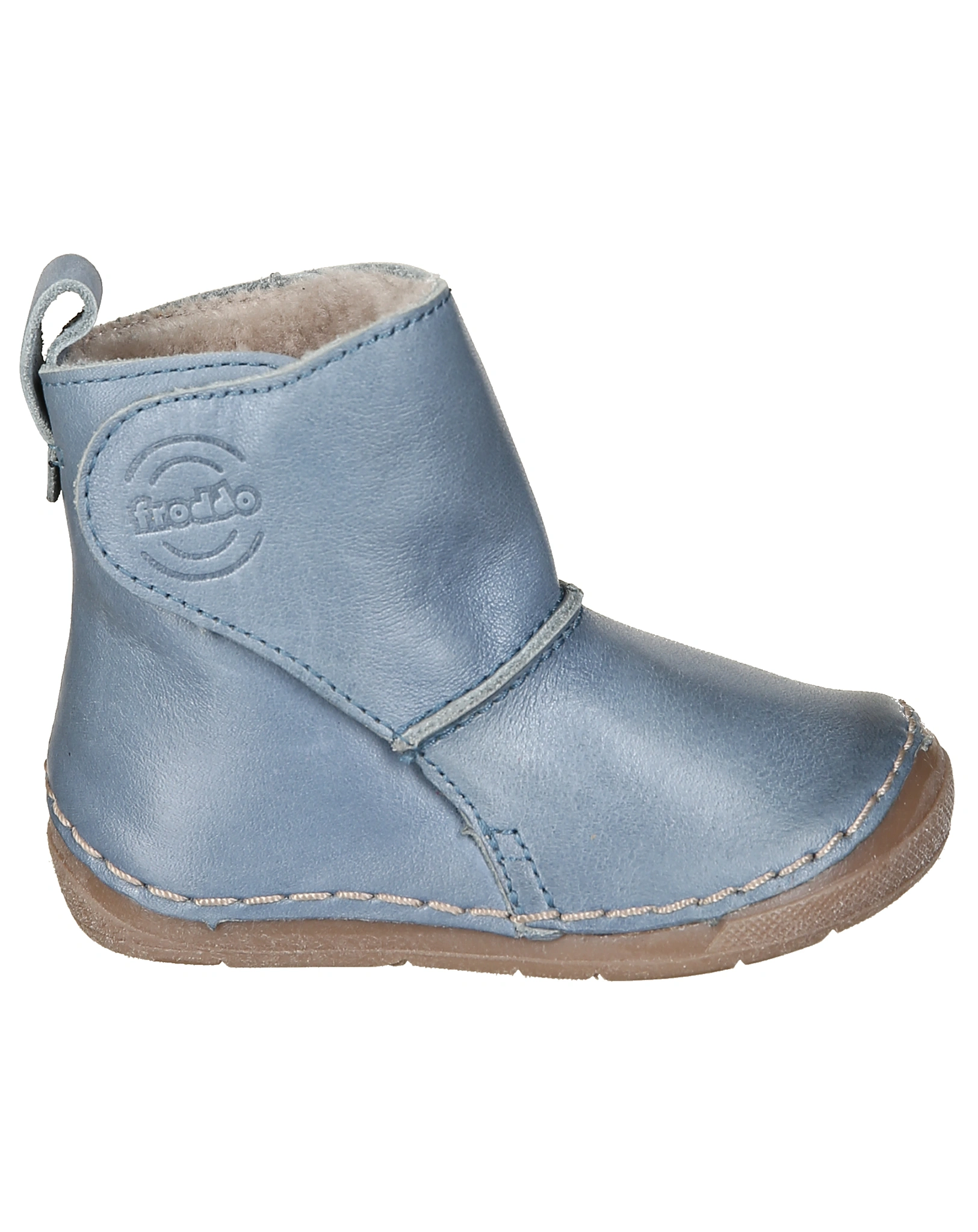 Klettbooties PAIX gefüttert in denim