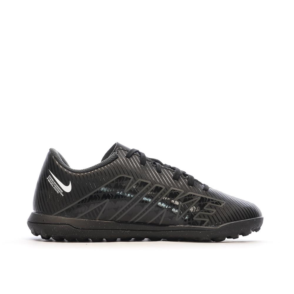 Nike Chaussures de Foot Noires Junior Nike Vapor 15 Club TF