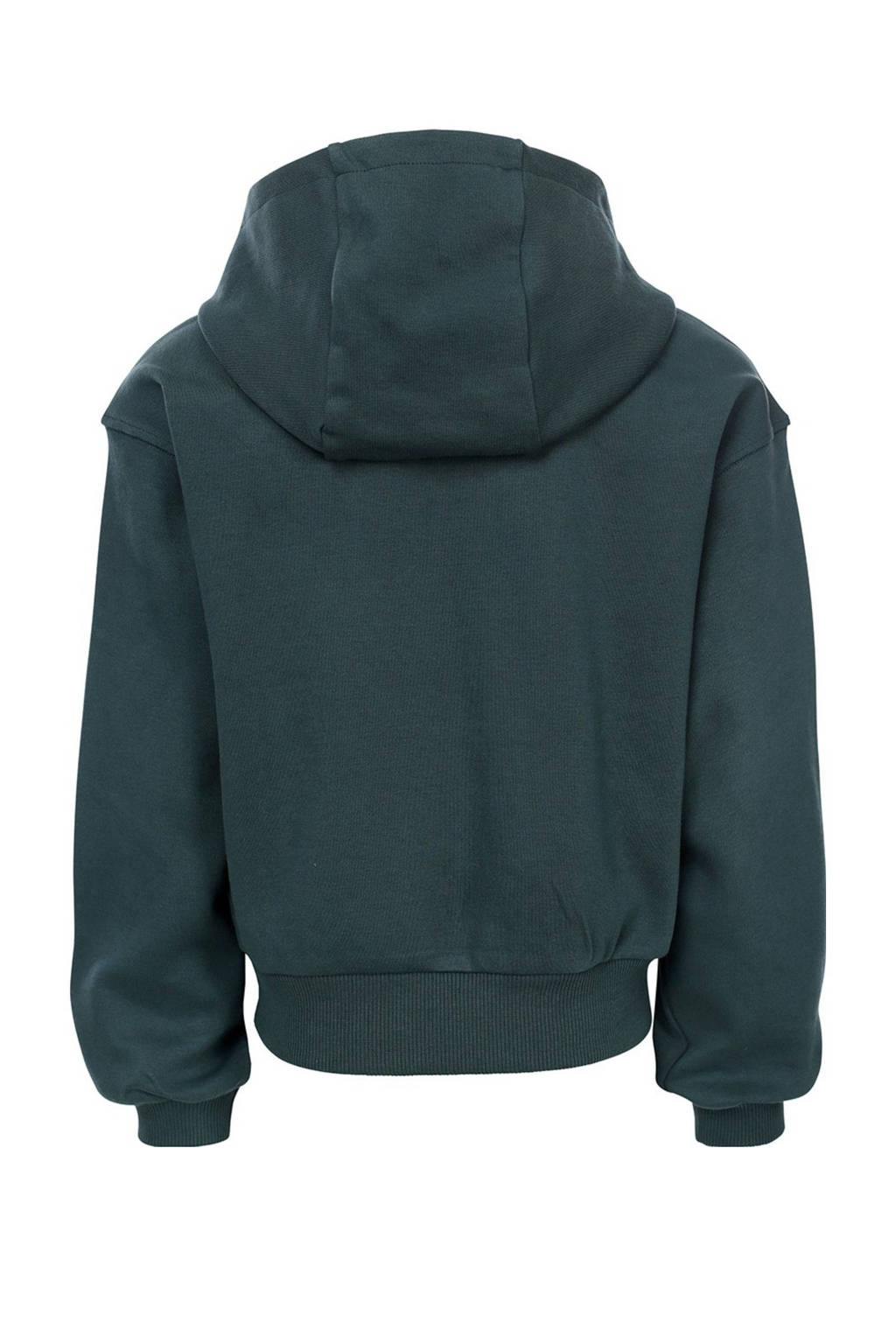 LOOXS hoodie met tekst petrol