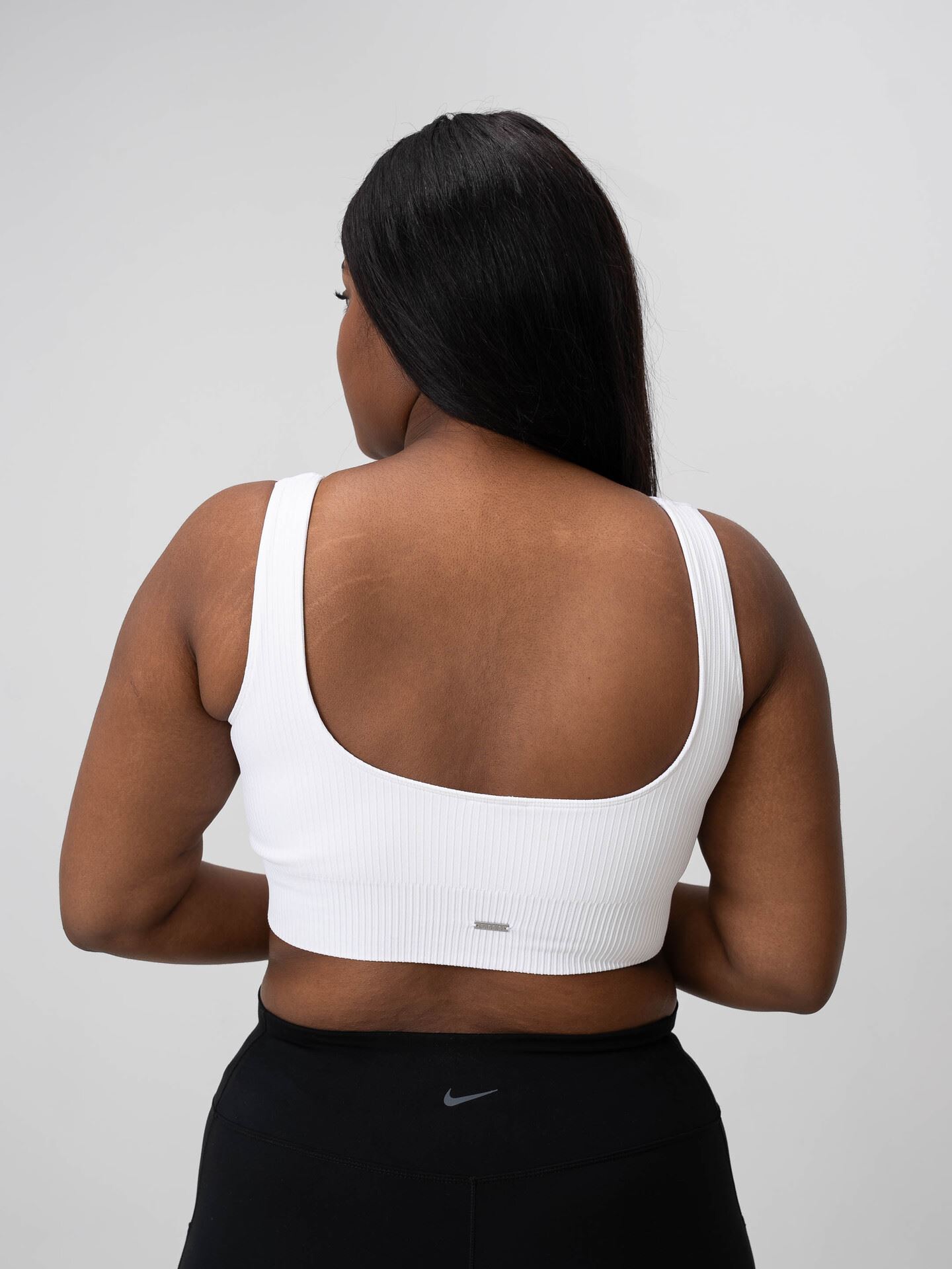 Ribbed Seamless Bra