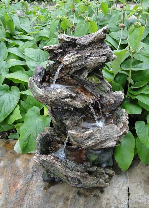 Ubbink Polyresin-Gartenbrunnen Mini-Wasserfall