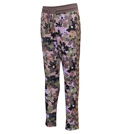 Hummel Hosen - hmlMarble - Sparrow m. Blumen