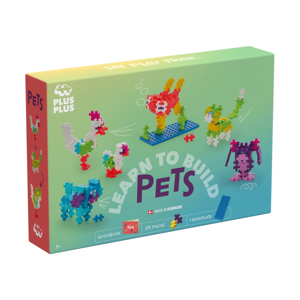 Plus-Plus - Learn to Build Pets
