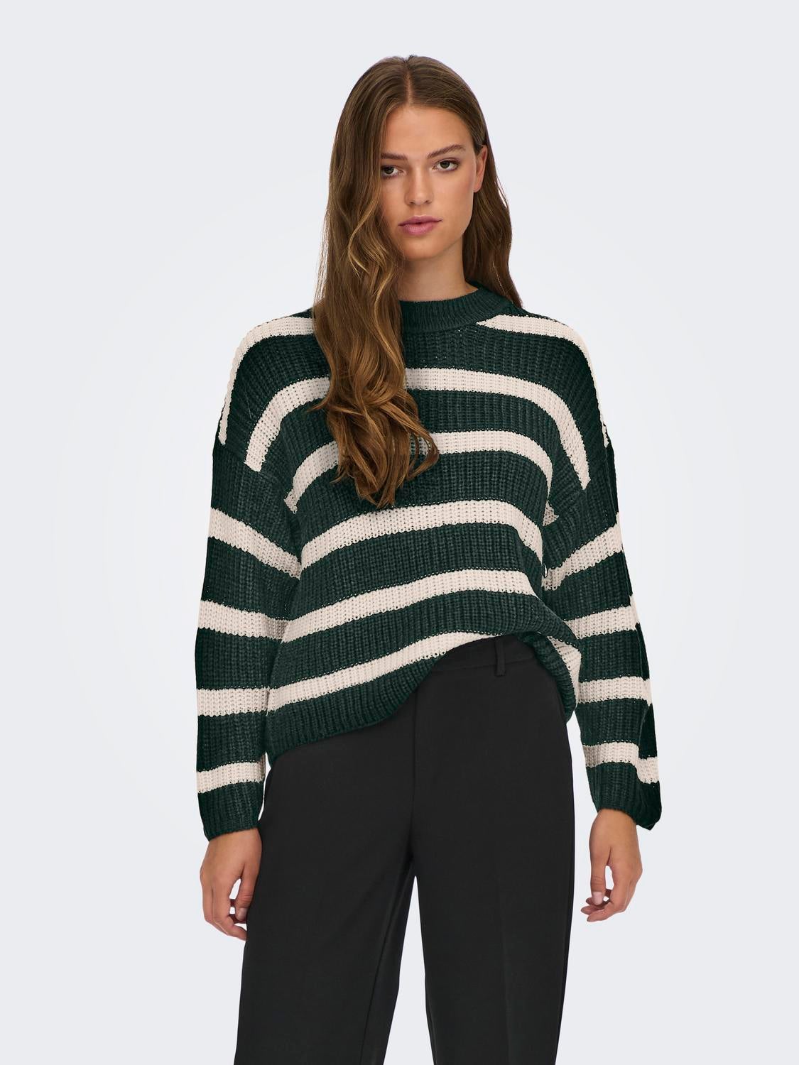 JDYJUSTY Strickpullover Scarab
