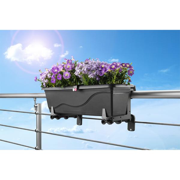 Dehner Kunststoff-Blumenkastenhalter,