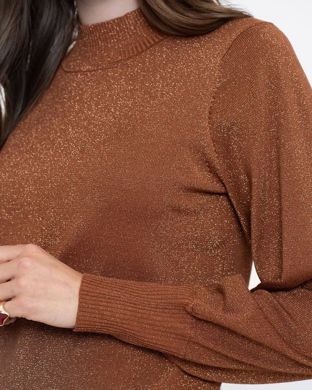 Geisha - 54531-14 - Pullover - Bruin - Lange Mouw