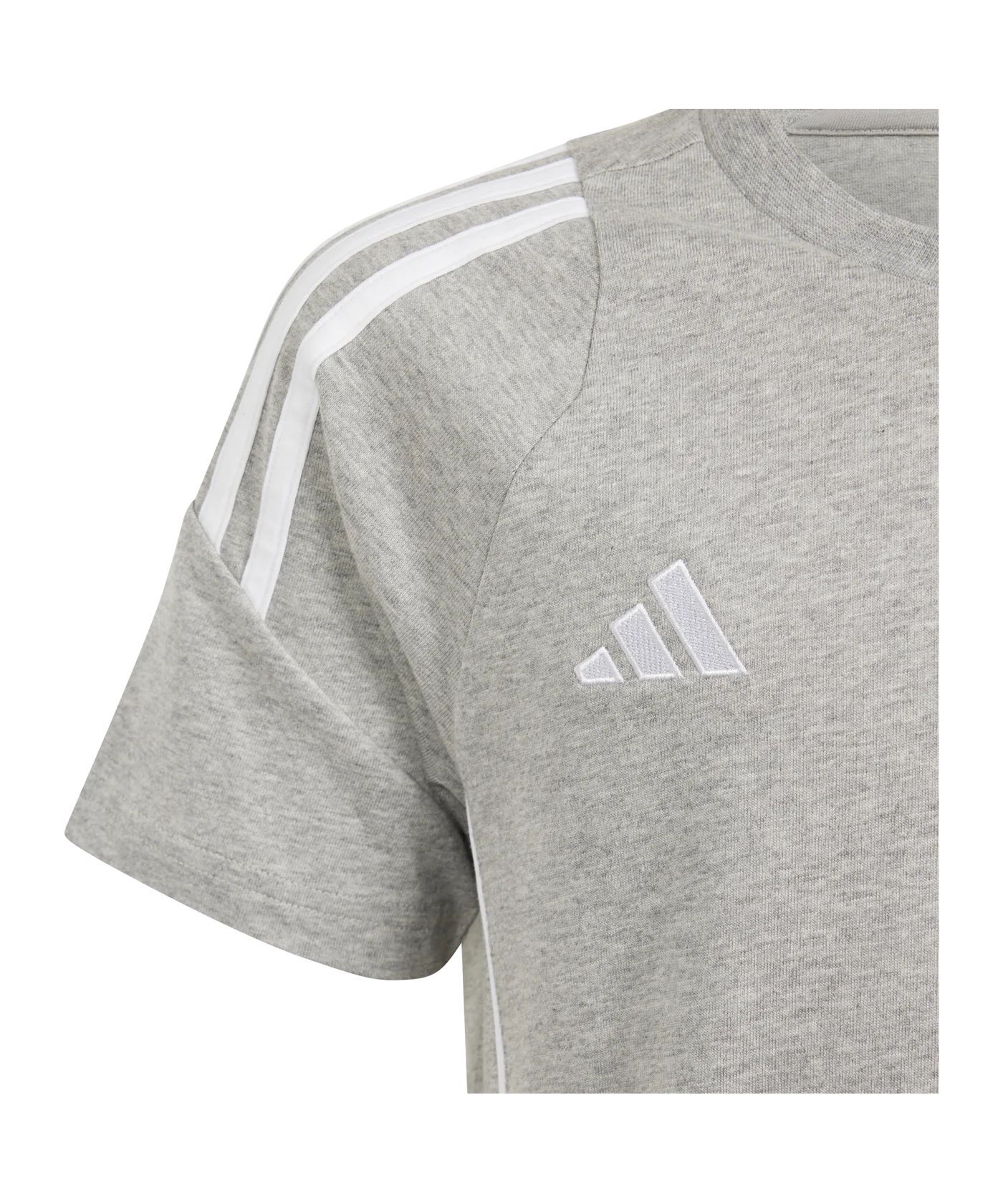 adidas Tiro 24 T-Shirt Kids Grau Weiss