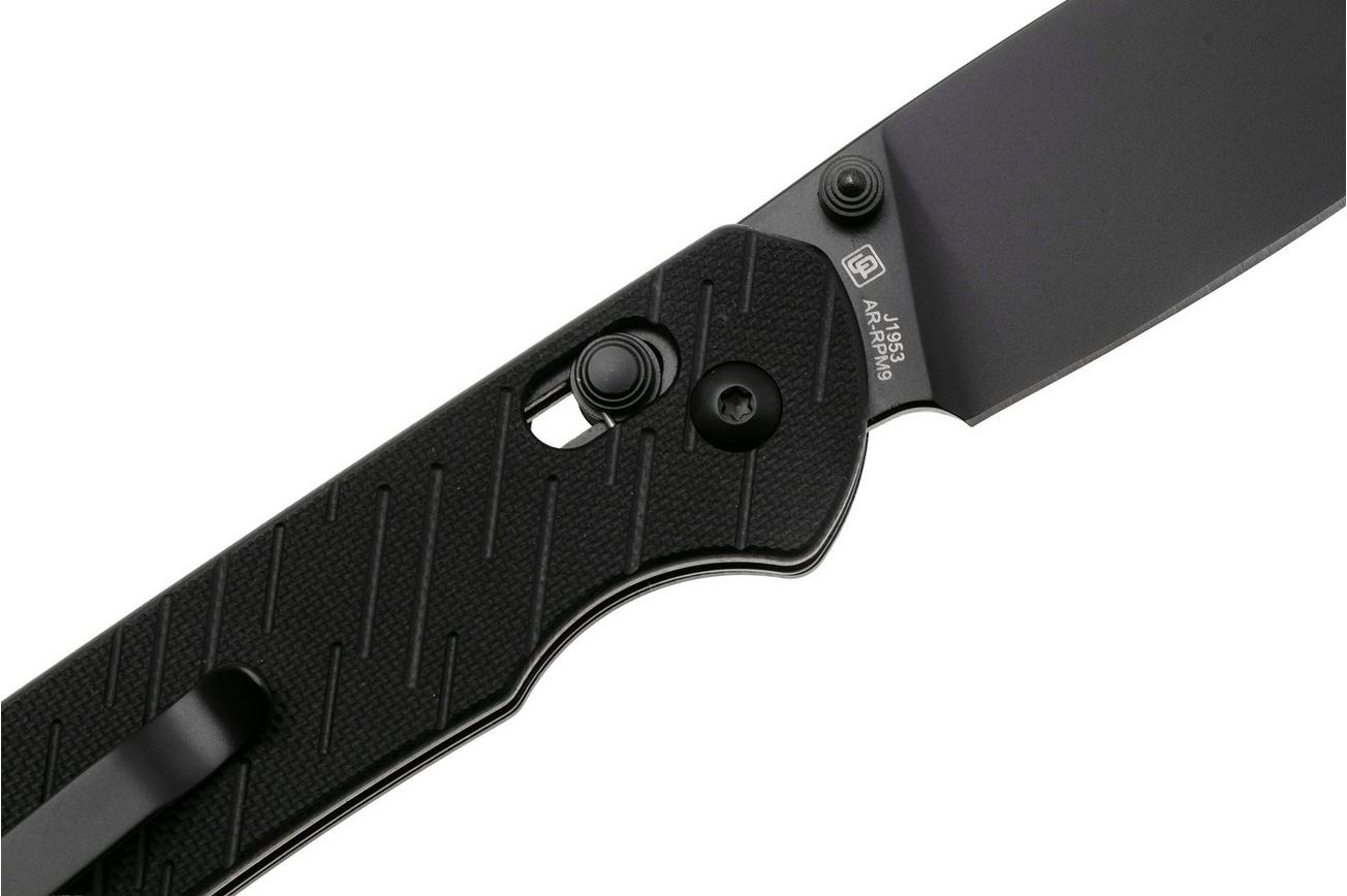 CJRB Lyrid J1953-BBK PVD AR-RPM9, Black G10, zakmes