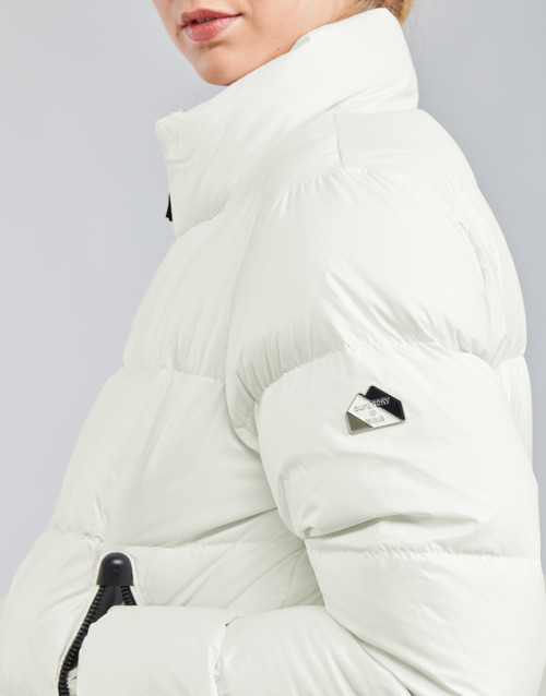 Superdry - ALPINE LUXE DOWN JACKET - Blanc