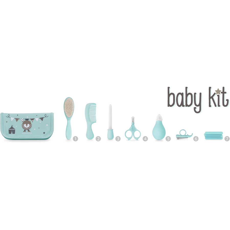 miniland Pflege-Set Baby Kit Azure