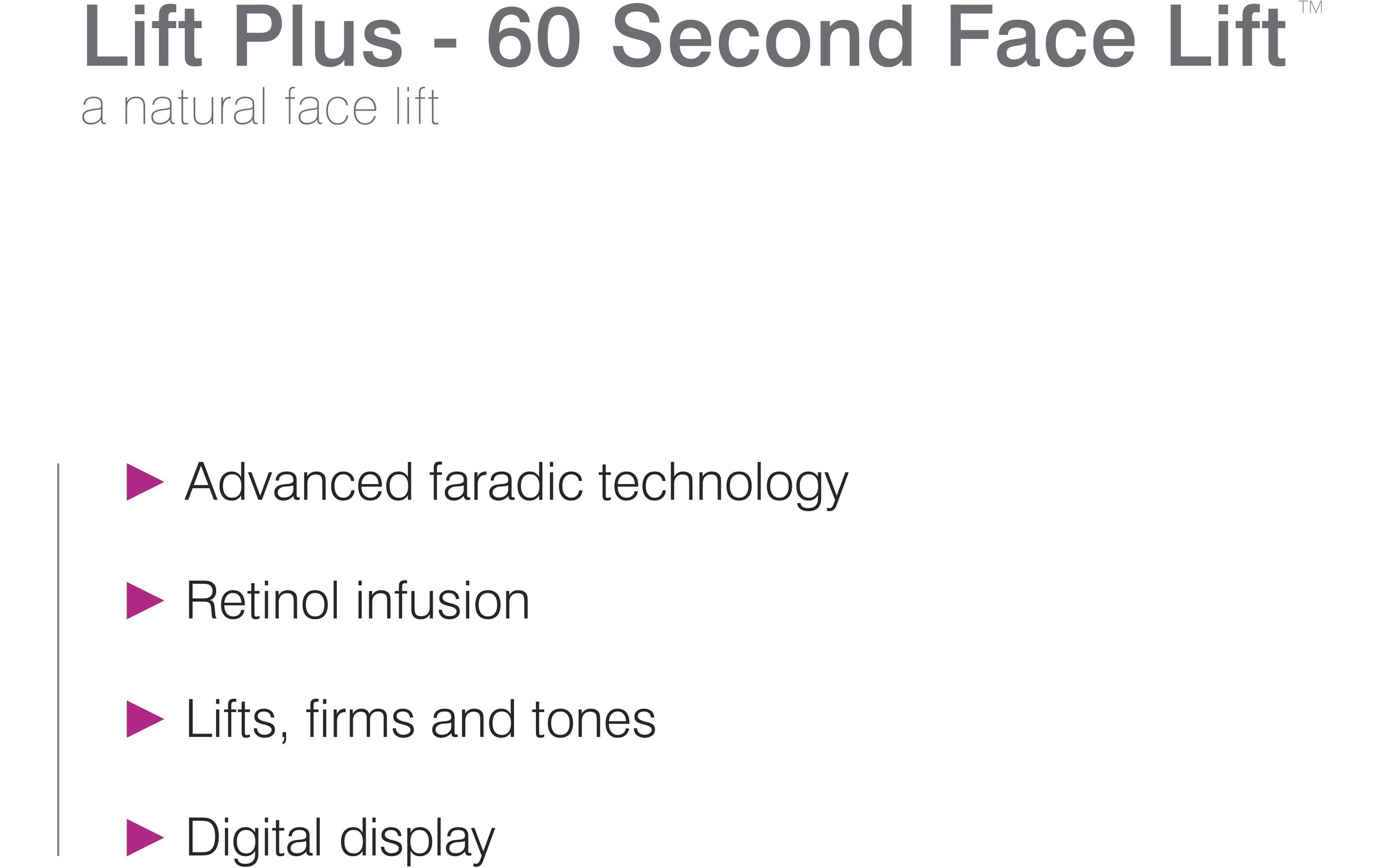 Rio Anti-Aging-Gerät »60 Second Facia«
