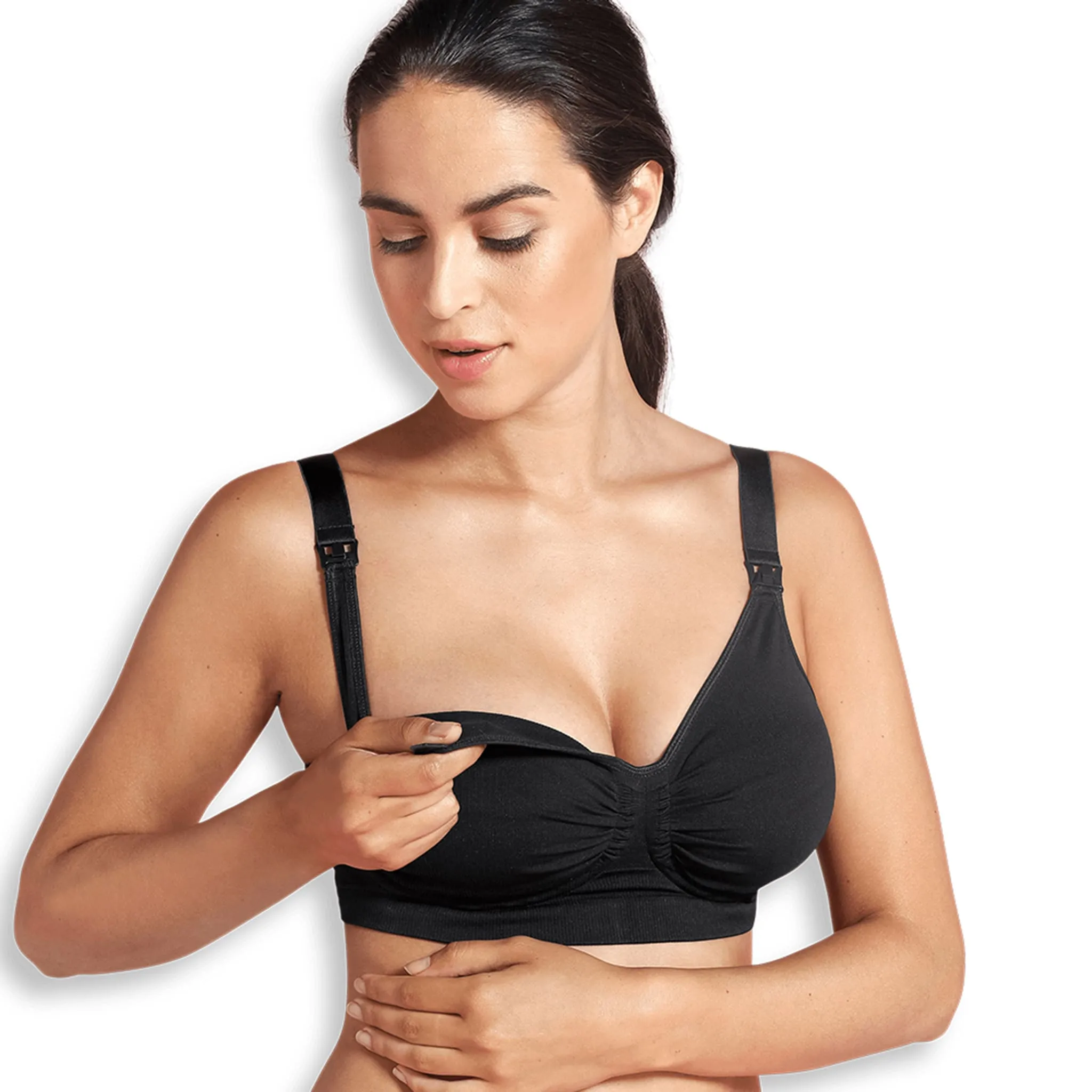 Carriwell Soutien-Gorge d'Allaitement Sans Coutures Carri-Gel ®