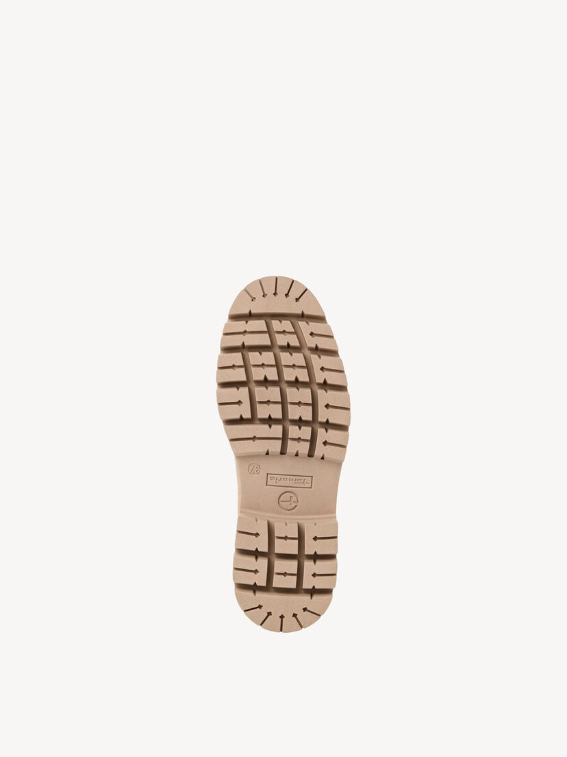 Leren Chelseaboot - beige