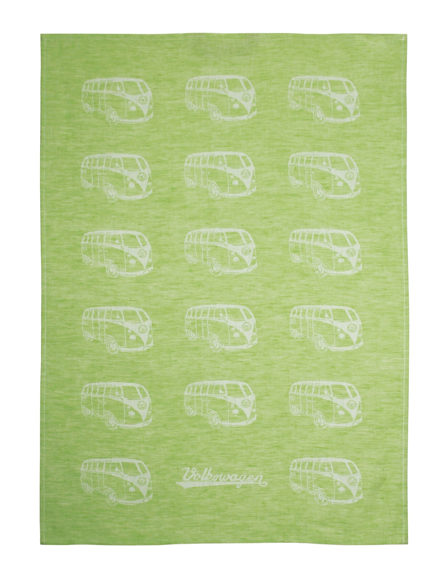 VW Collection T1 Bulli Geschirrtuch 2er Set Rot/Blau 70 x 50 cm