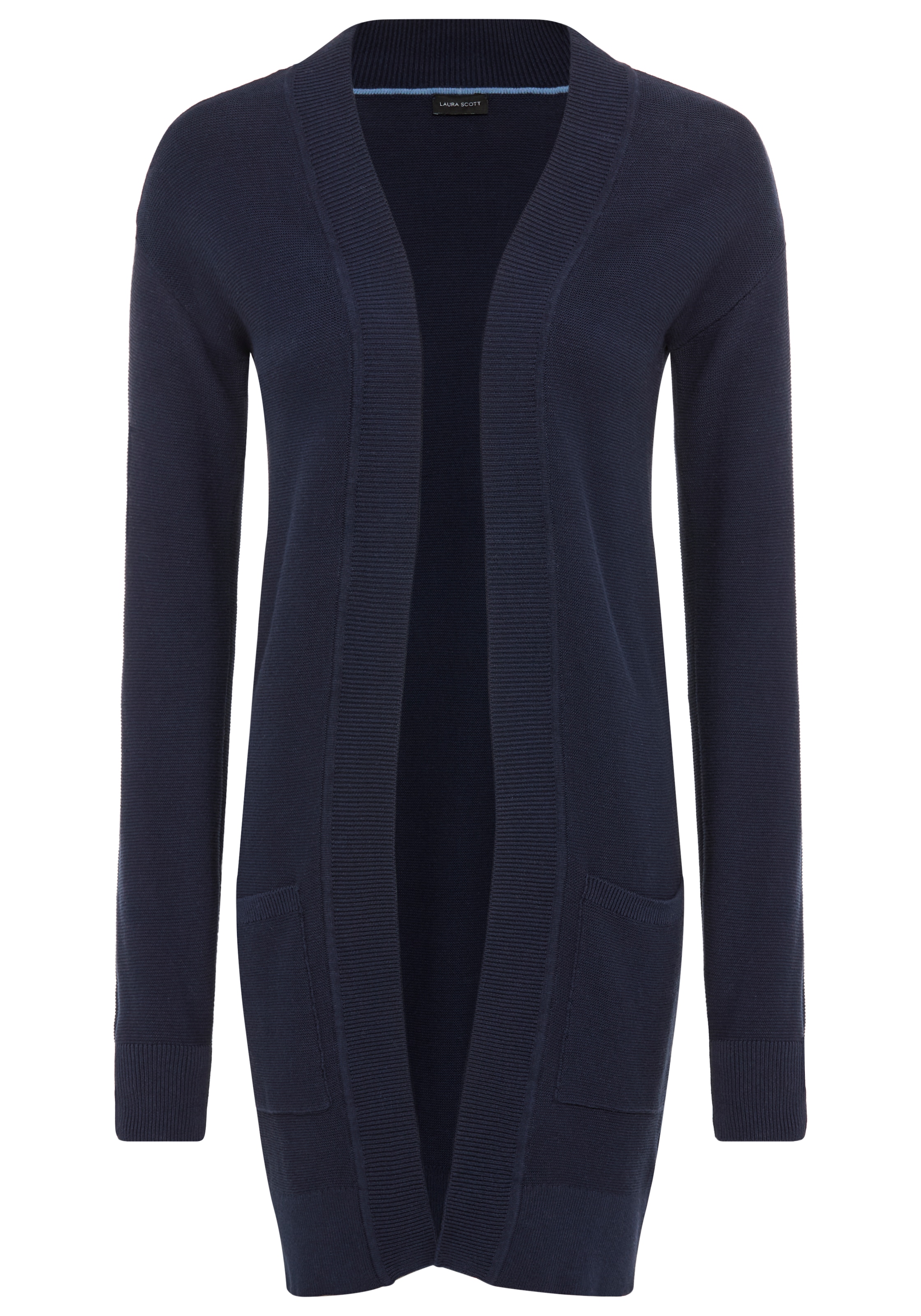 Laura Scott Strickjacke leichte Übergangsjacke mit Taschen