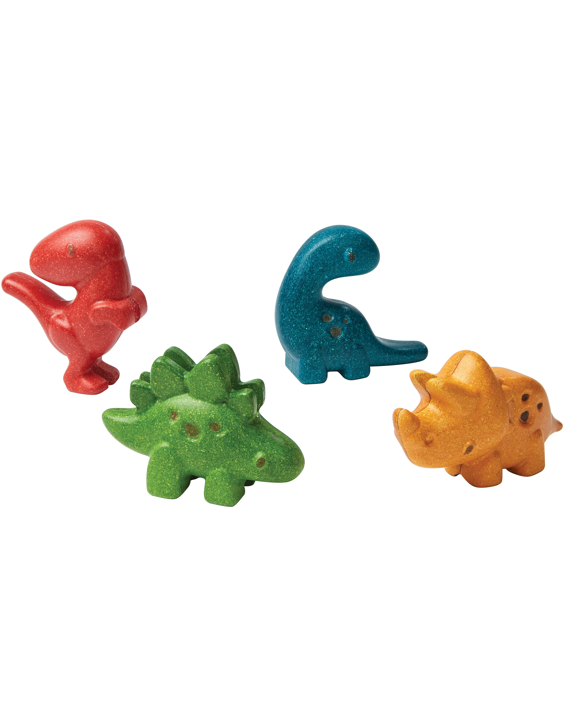 Holz-Spielfiguren DINOS 4-teilig