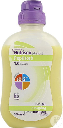 Nutricia Nutrison Advanced Peptisorb Alimentation Par Sonde Bouteille 500ml