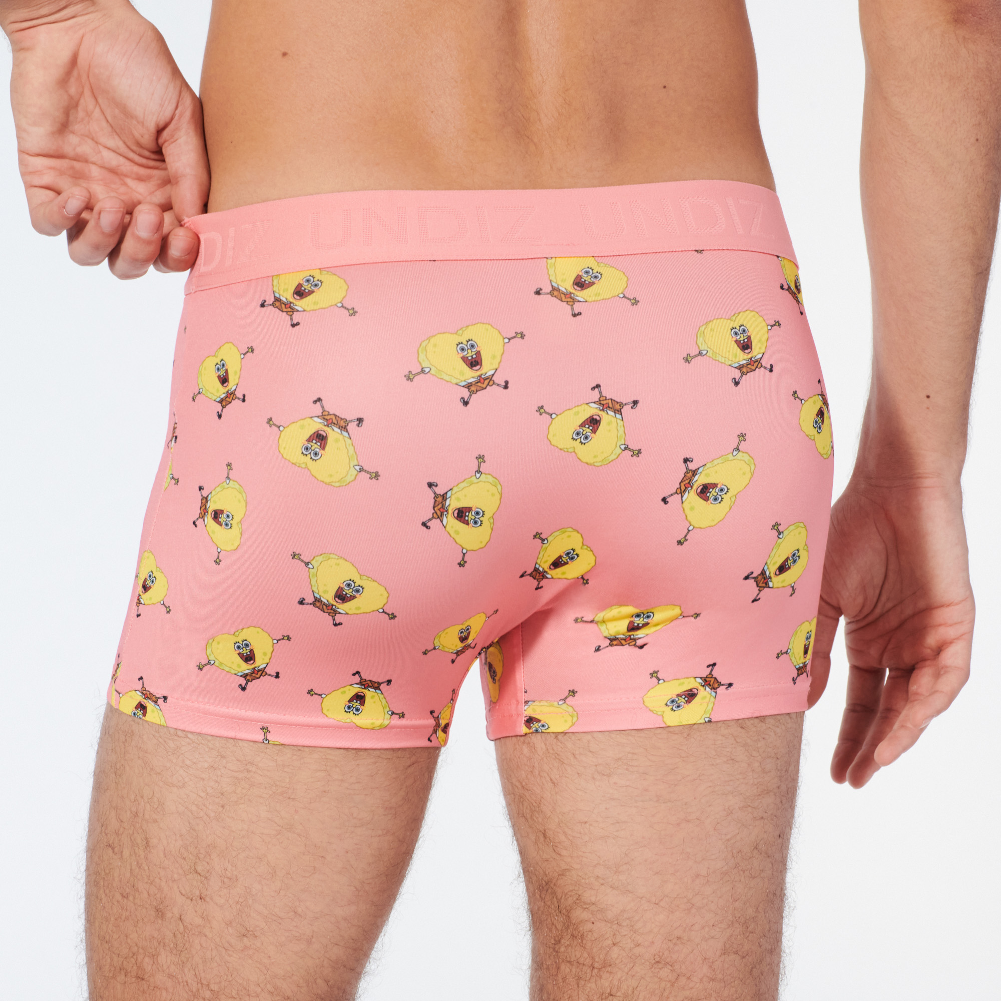 Boxer à motifs Bob l'Eponge en microfibre