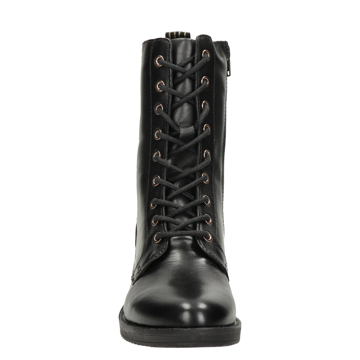 dames veterboot Nelson Zwart