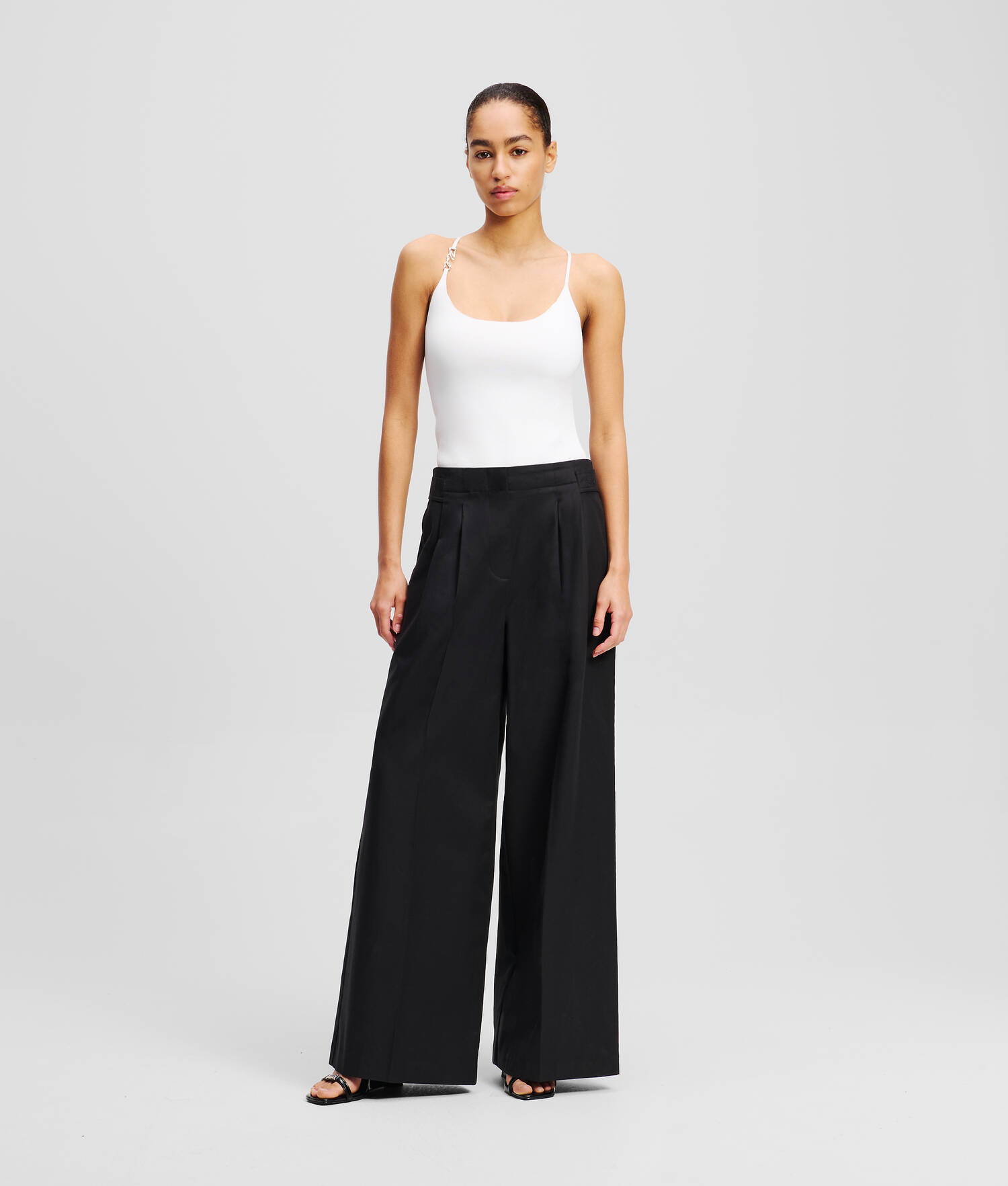 PANTALON ÉVASÉ CASUAL - Noir
