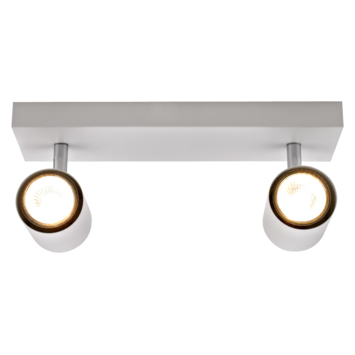 GAMMA opbouwspot Genua 2-lichts mat wit