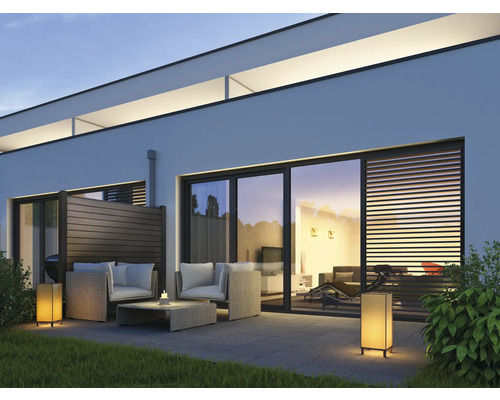 Hoofdelement GroJa Rhombus plug-in systeem zonder palen 180 x 180 cm bi-color co-extruded