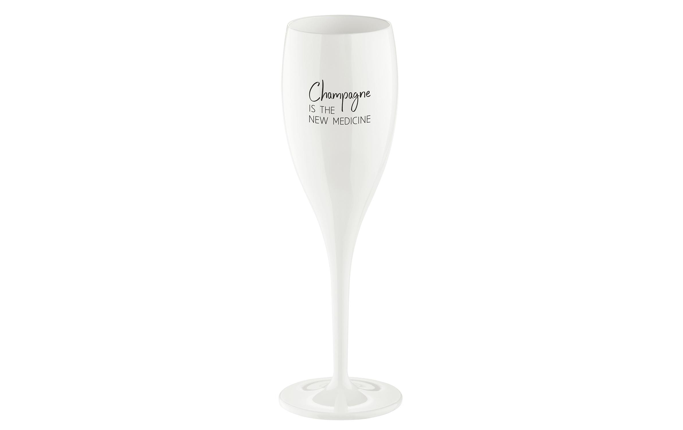 Sektglas Superglas Champagne is 100 ml, 1 Stück, WeissGlas geeignet für Champagner oder Schaumweine