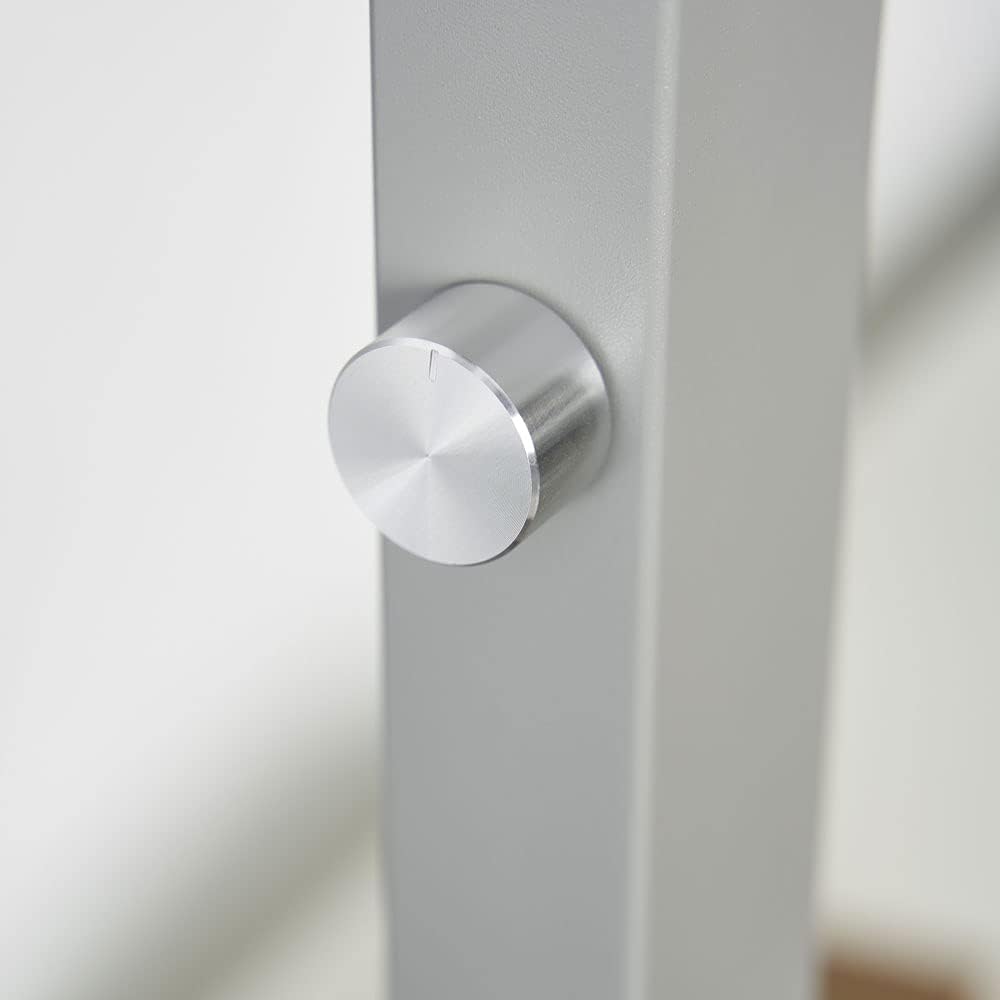 NCC-Licht LED Stehleuchte Lara Silber Up & Down 2 x 40W 8800lm Neutralweiß 4000K UGR