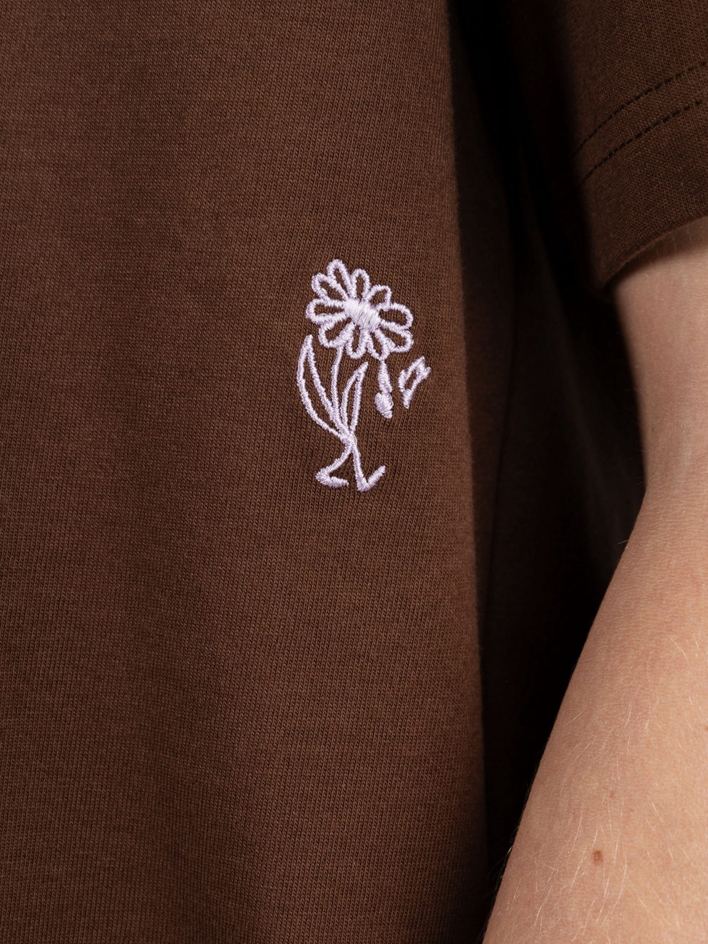 RVCA Scorched Lands T-Shirt chocolate
