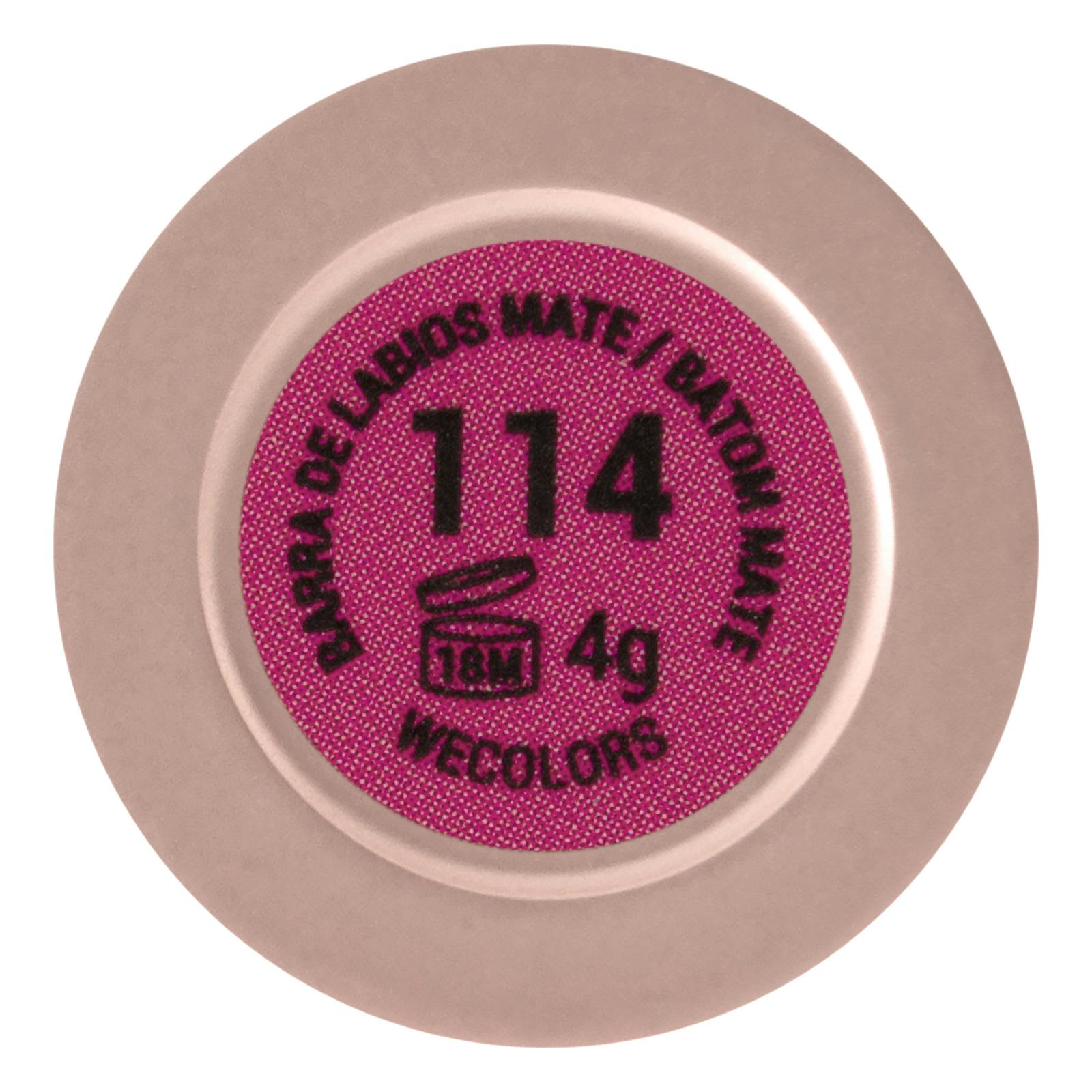 Rouge à lèvres mat Deliplus 114 rose moyen