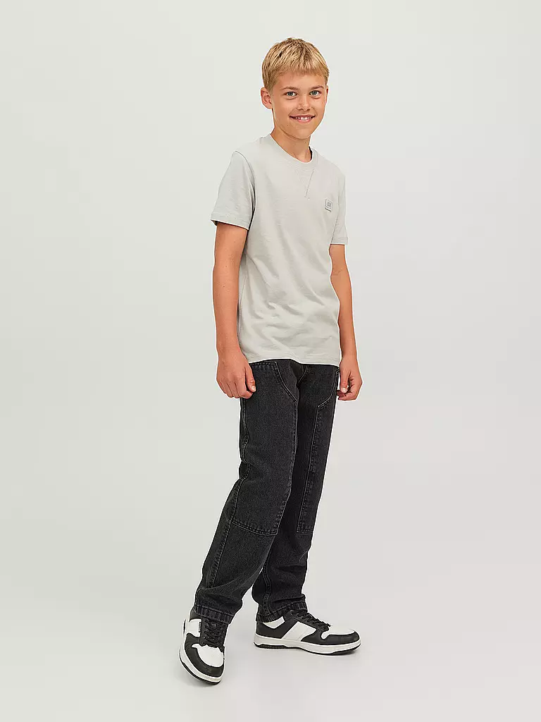 JACK & JONES Jungen Jeans JJICHRIS JJICARPENTER schwarz