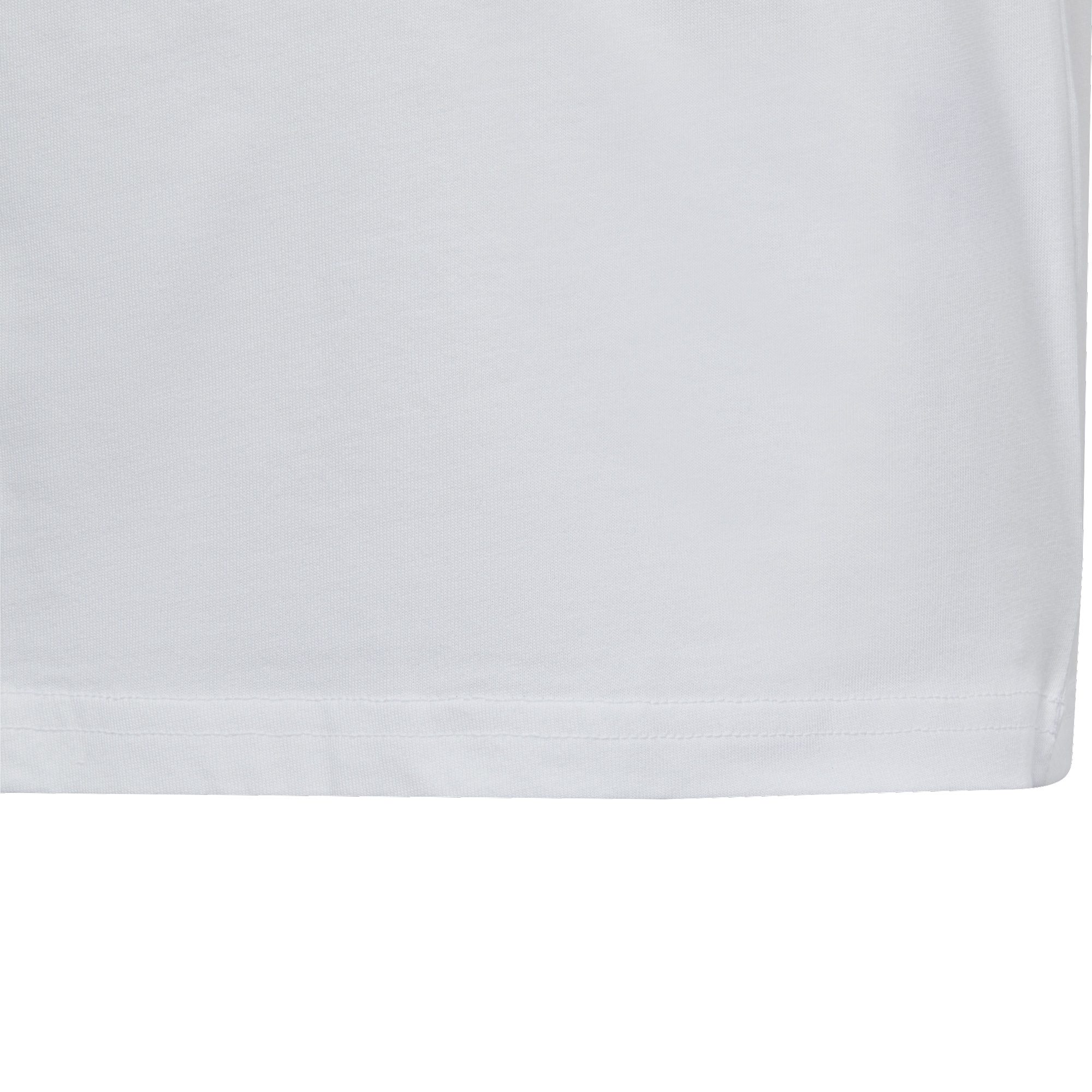 adidas Essentials Big Logo Cotton T-Shirt Kinder weiß