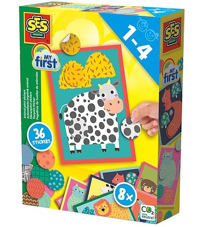 SES Creative Klisterm?rker - Mine F?rste Klisterm?rker - 36 Dele