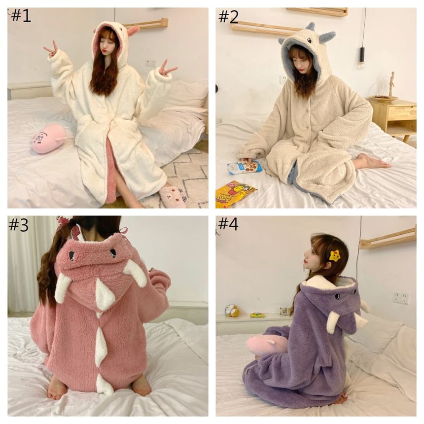 Ukiyo - Lange mouwen dinosaurus pluizige pyjamajas