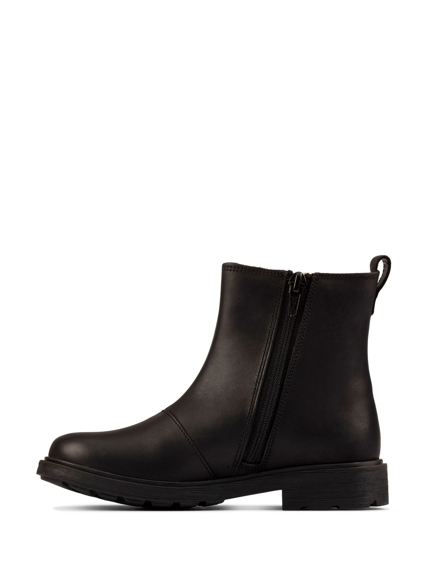 Zwart - Clarks Astrol Orin Boots voor oudere Meisjes