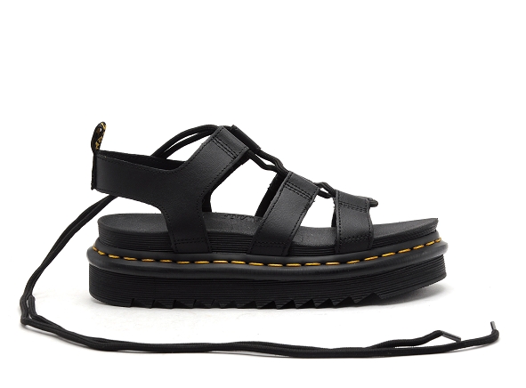 Dr martens nu pieds plats femme nartilla noir