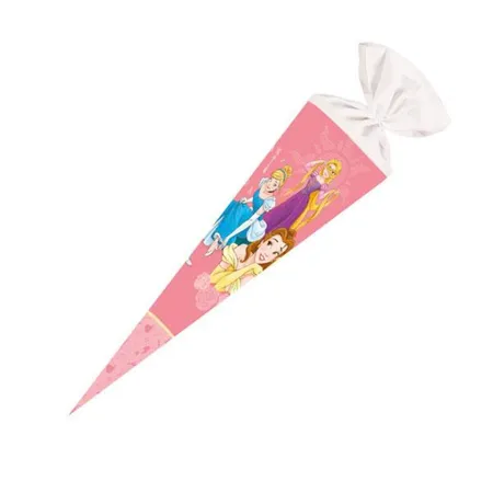 Nestler Schultüte Princess Just Shine mit Tüllverschluss, 70 cm, rund