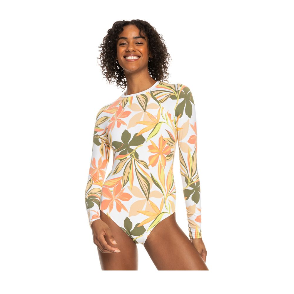 Roxy ONESIE - Maillot de bain 1 pièce Femme bright white subtly