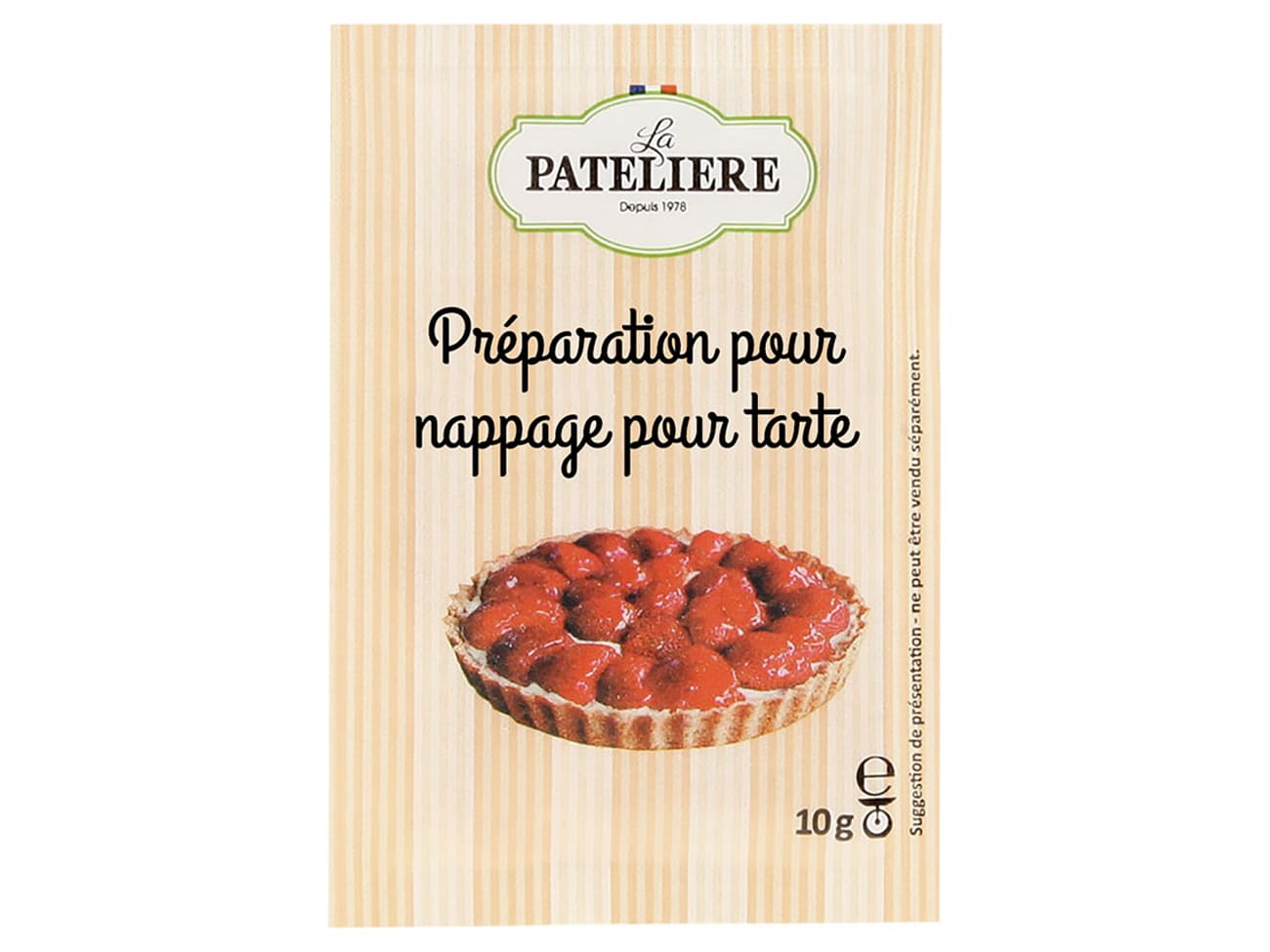 Préparation pour glaçage brillant - 3 sachets de 10 g - La Patelière