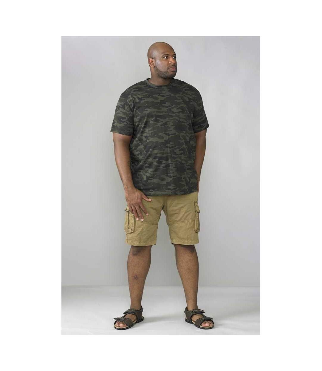 Duke - T-shirt GASTON - Homme (Kaki) - UTDC195