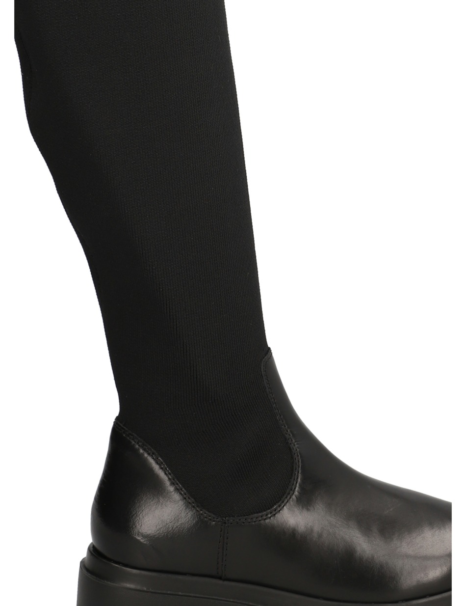 TOMMY JEANS KNIT OVERKNEE BOOT