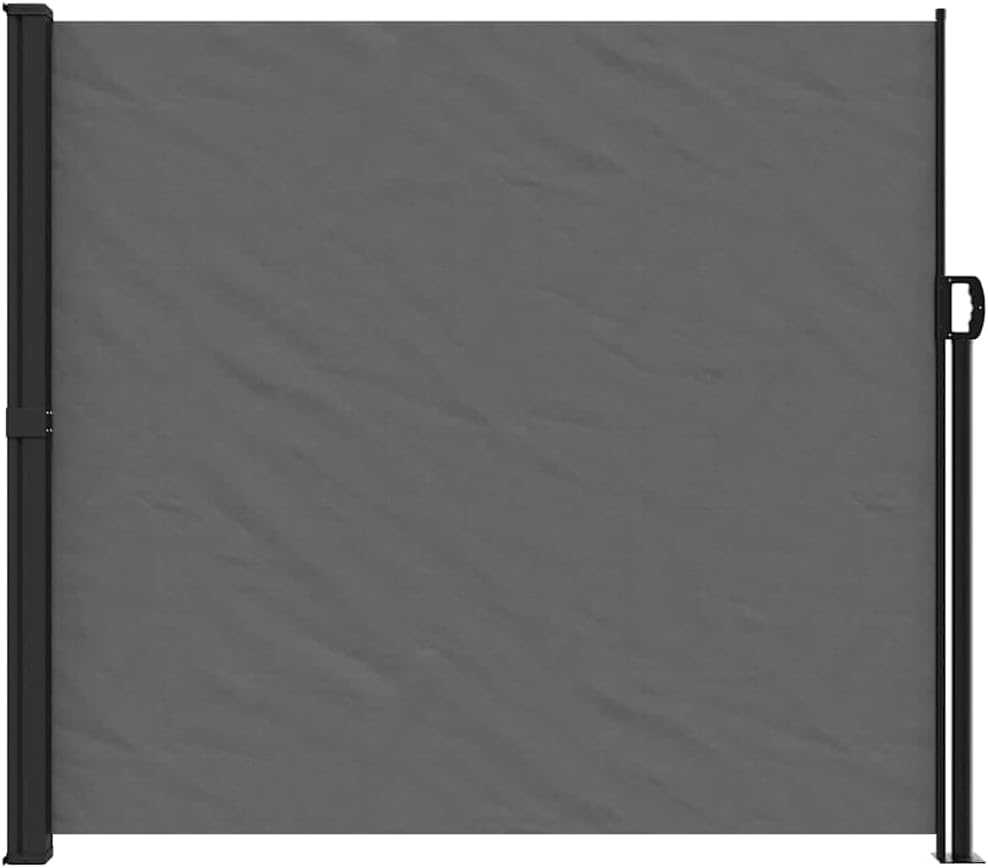 Kangmusi Seitenmarkise Ausziehbar Anthrazit 180x300 cm, Anthrazit 4004353