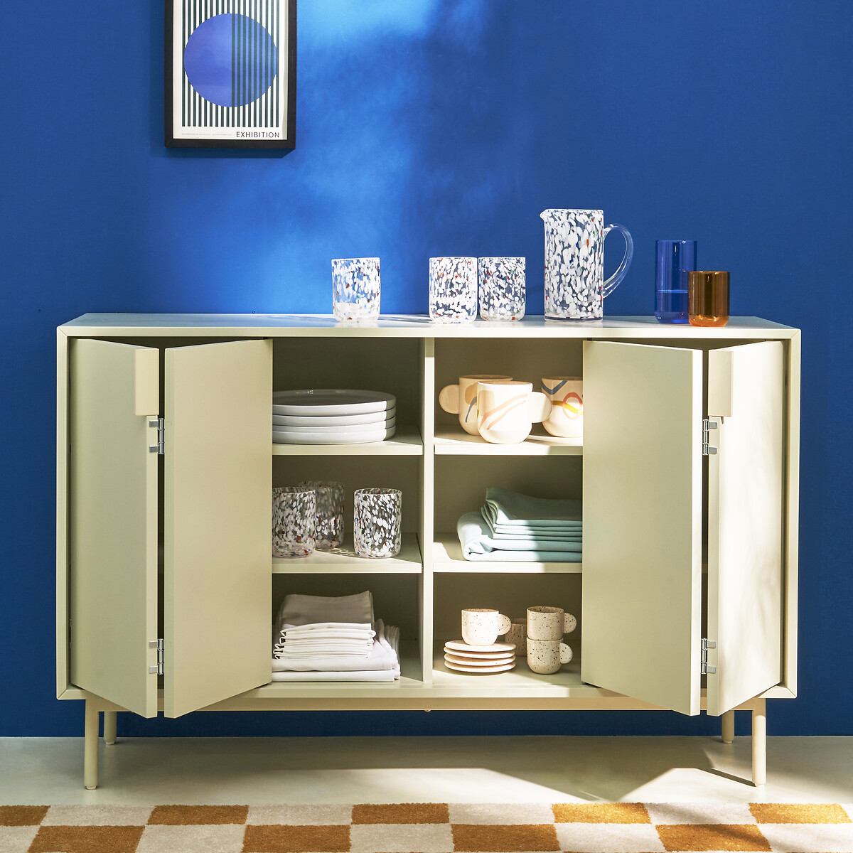LA REDOUTE INTERIEURS<br>Conjunto de 6 copos de vidro, Oryn