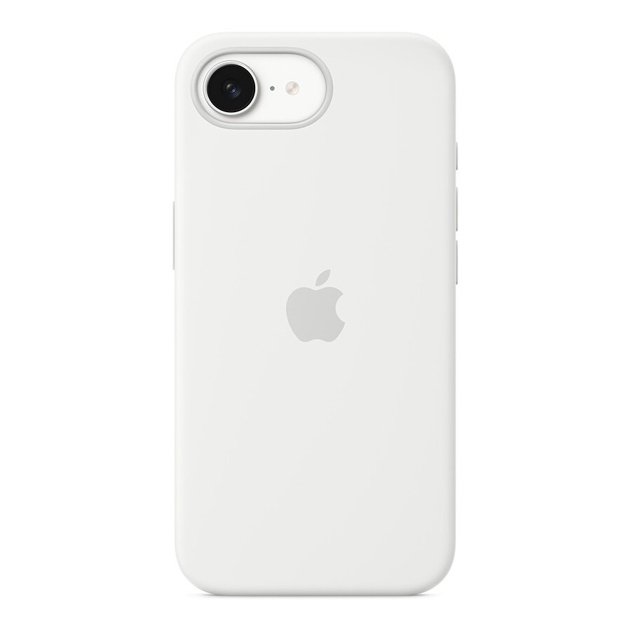 Apple Coque en silicone Blanc - iPhone 16e
