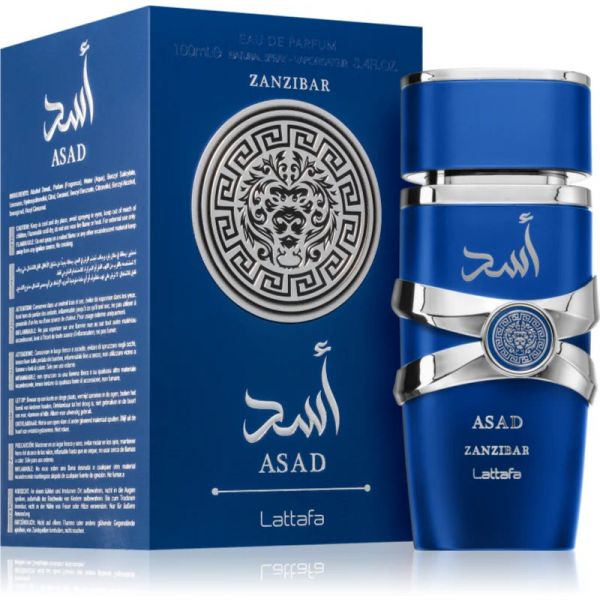 Lattafa Asad Zanzibar Man Eau de Parfum 100ml (Original)