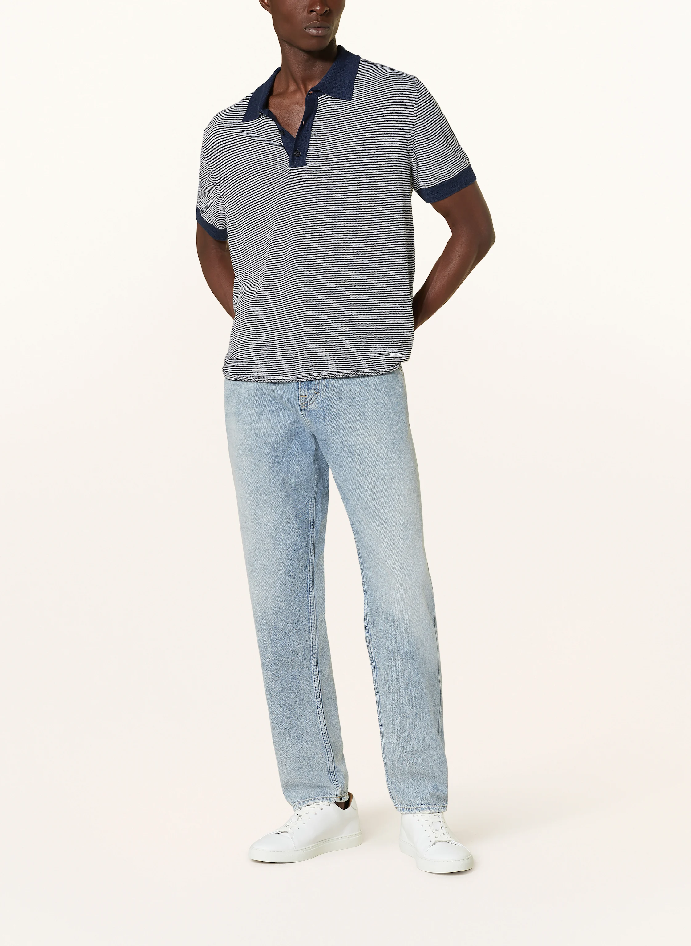 CLOSED Strick-Poloshirt