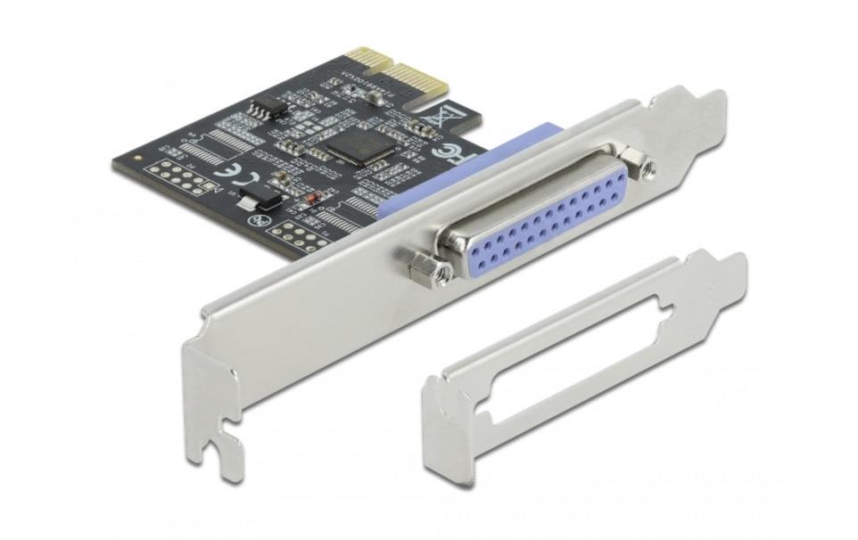 PCI-Express-Karte 90500 1x Parallel (DB 25)PCIe-Schnittstellenerweiterungskarte: 1x DB25 Buchse (IEEE 1284)