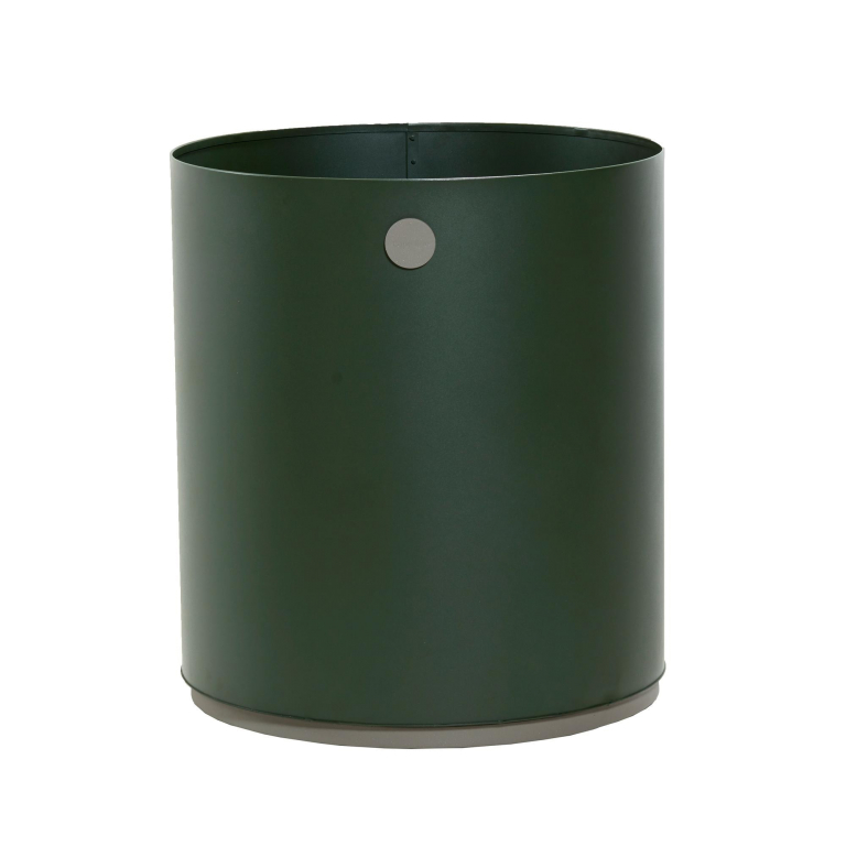 Cane-Line Grow plantenbak M 54 rond dark green